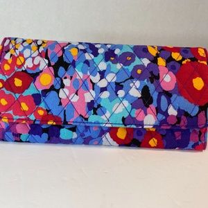Vera Bradley Impressionista Tri-Fold Wallet